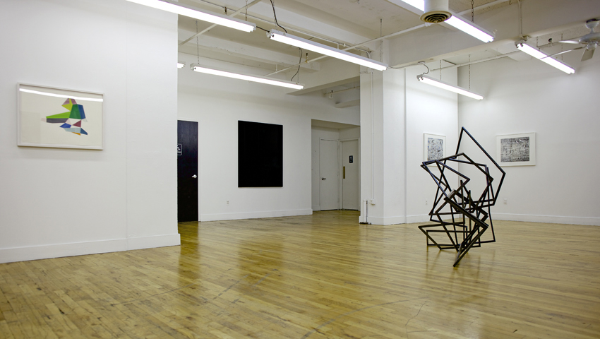 Exhibition view, Dead in August, site95 at NYCAMS