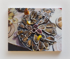 Gina Beavers, Oysters at Grand Central, 2012
