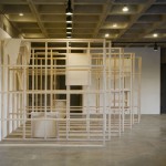 Exhibition view, Trombly Rodriguez: The Fabric of a Space