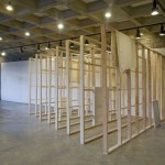 Exhibition view, Trombly Rodriguez: The Fabric of a Space