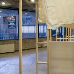 Exhibition view, Trombly Rodriguez: The Fabric of a Space