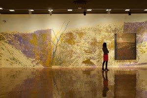 Installation view, Lavender Pit Innerscape, 2012