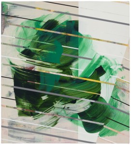 Vince Contarino, Fertile Green, 2012, acrylic on canvas, 20x18in