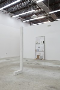 Exhibition view, Cut Outs - Jenny Brillhart and Carolyn Salas, January 26 - March 21, 2013
